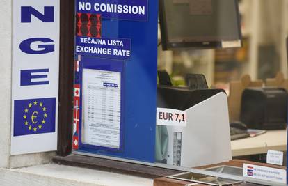 Nakon uvođenja eura snižen broj mjenjačnica s 1300 na 200