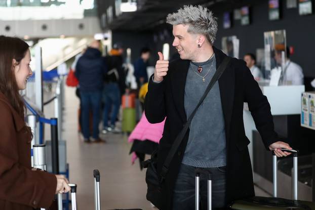 Zagreb: Baby Lasagna Neverom stigao u zračnu luku od kuda putuje u Švedsku