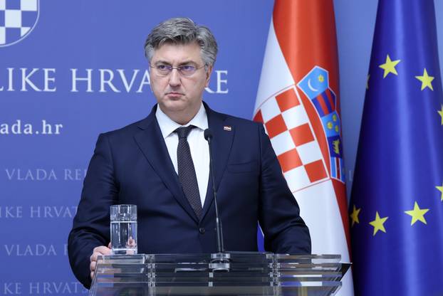 Zagreb: Izjave nakon susreta Andreja Plenkovića i predsjednika Vlade Ukrajine Denisa Šmihala