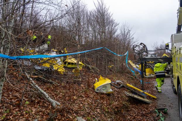 Počelo je uklanjanje turskog Airtractora koji je pao kod Senja