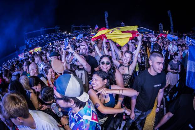 Split - Druga Vecer Ultra Festivala. DJ Tiesto