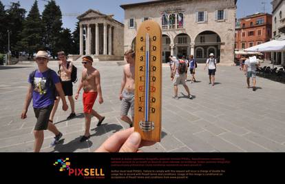 Pakleno ljeto: Temperatura na suncu prelazila i 40 stupnjeva