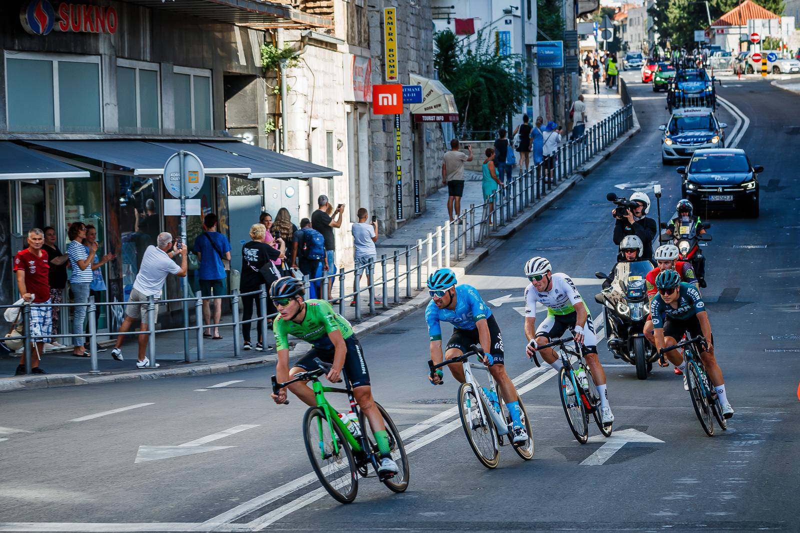 Prolazak kroz Split prve etape biciklističke utrke Cro Race Primošten - Sinj