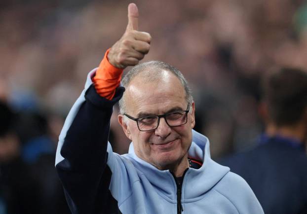 FILE PHOTO: Uruguay coach Marcelo Bielsa