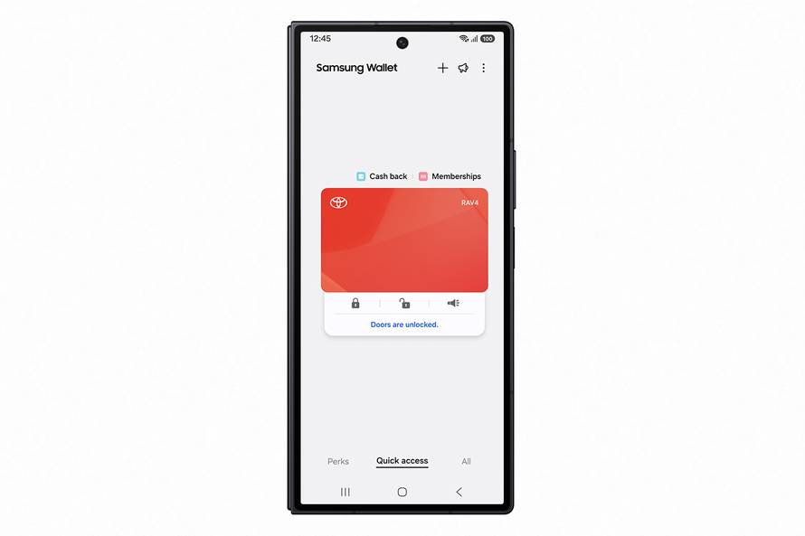 Samsungov novčanik uvodi i digitalni ključ za Toyotine aute