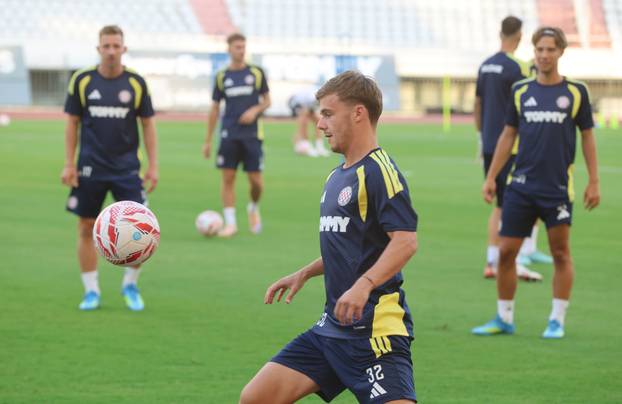 Split: Hajduk održao trening na Poljudu uoči sutrašnje utakmice