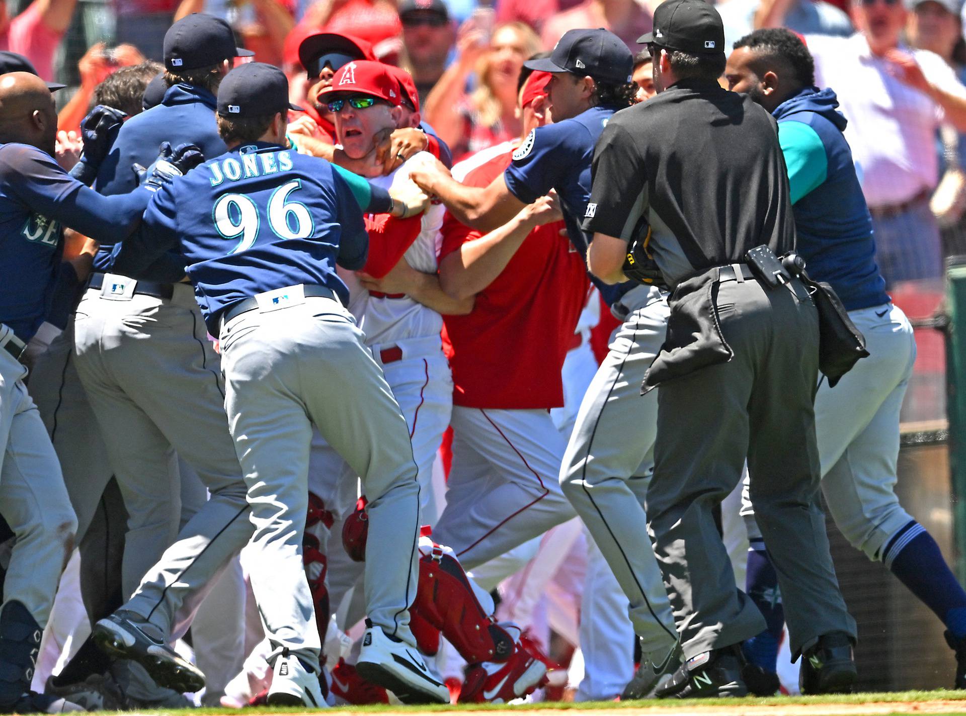 MLB: Seattle Mariners at Los Angeles Angels