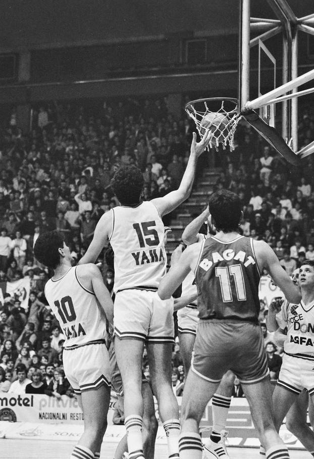 Povijesna utakmica kada je KK Zadar pobijedio KK Cibona u finalu Prvenstva Jugoslavije, 26.4.1986.