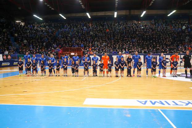 Zagreb: Prva utakmica finala HMNL-a, Futsal Dinamo - Olmissum