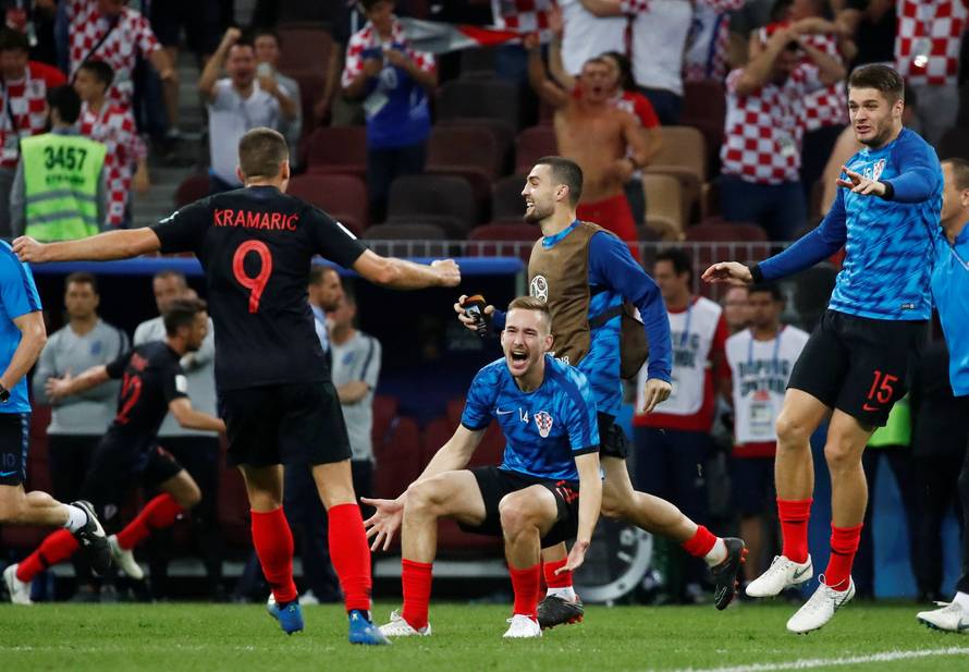 World Cup - Semi Final -  Croatia v England