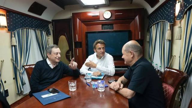 Scholz, Macron i Draghi u vlaku za Kijev. Stižu bez najave zbog strogih sigurnosnih kontrola