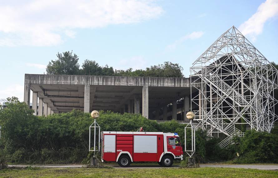 Zagreb: Buknuo požar kod sveučilišne bolnice 