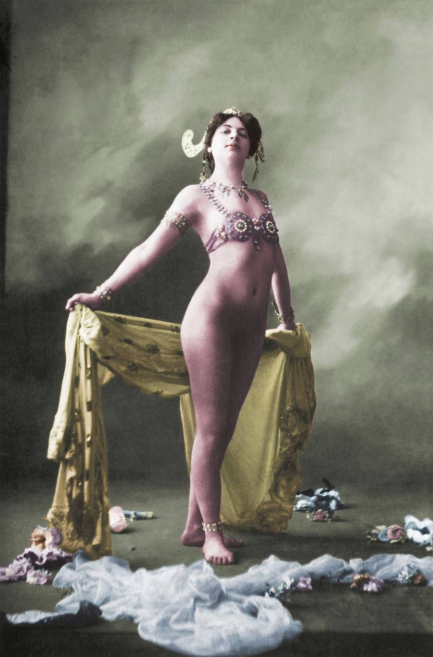 Mata Hari als Nackttänzerin / Foto