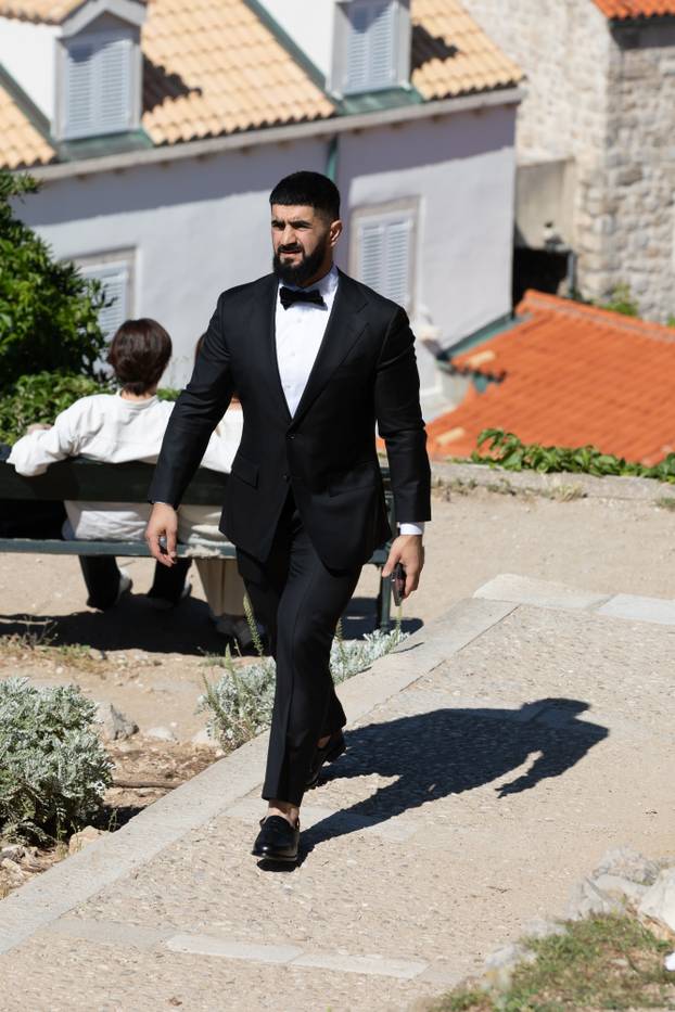 Dubrovnik: Vjenčanje nizozemskog MMA borca Alistair Overeema i njegove zaručnice Sophie na Lovrjencu