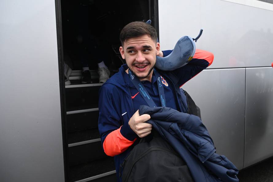 Velika Gorica: Doček hrvatske futsalske reprezentacije koja je osvojila brončanu medalju u Ljubljani