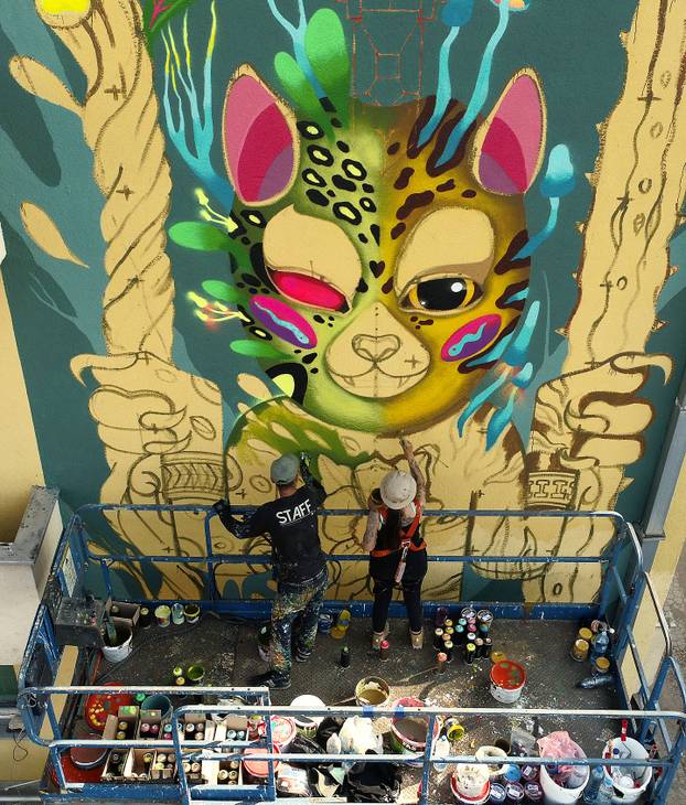 FOTO Grad pretvoren u galeriju: Pogledajte predivne murale na kućama i zgradama u Čačku