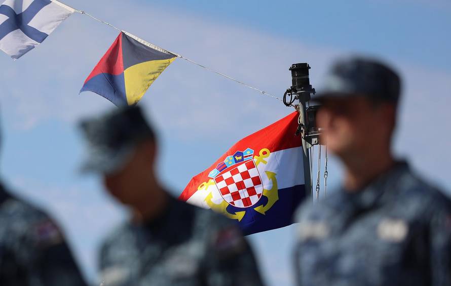 Split: Svečano obilježavanje 35. obljetnice utemeljenja Hrvatske ratne mornarice