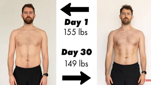 YouTuber isprobao povremeni post na 30 dana: Nevjerojatno koliko mi se tijelo promijenilo