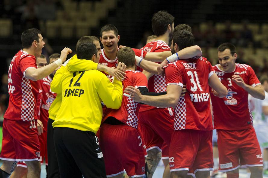 Haandbold OL kvalifikation Bahrain - Danmark 10. april 2016 Jyske Bank Boxen