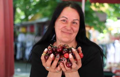 Trešnje se na tržnicama kreću i do 15 €. Istražili smo ponudu: 'Skupe su, ali se sve rasprodaju'