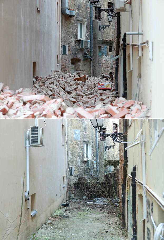 Peta godišnjica potresa: Kako je Zagreb izgledao na dan potresa, a kako izgleda danas