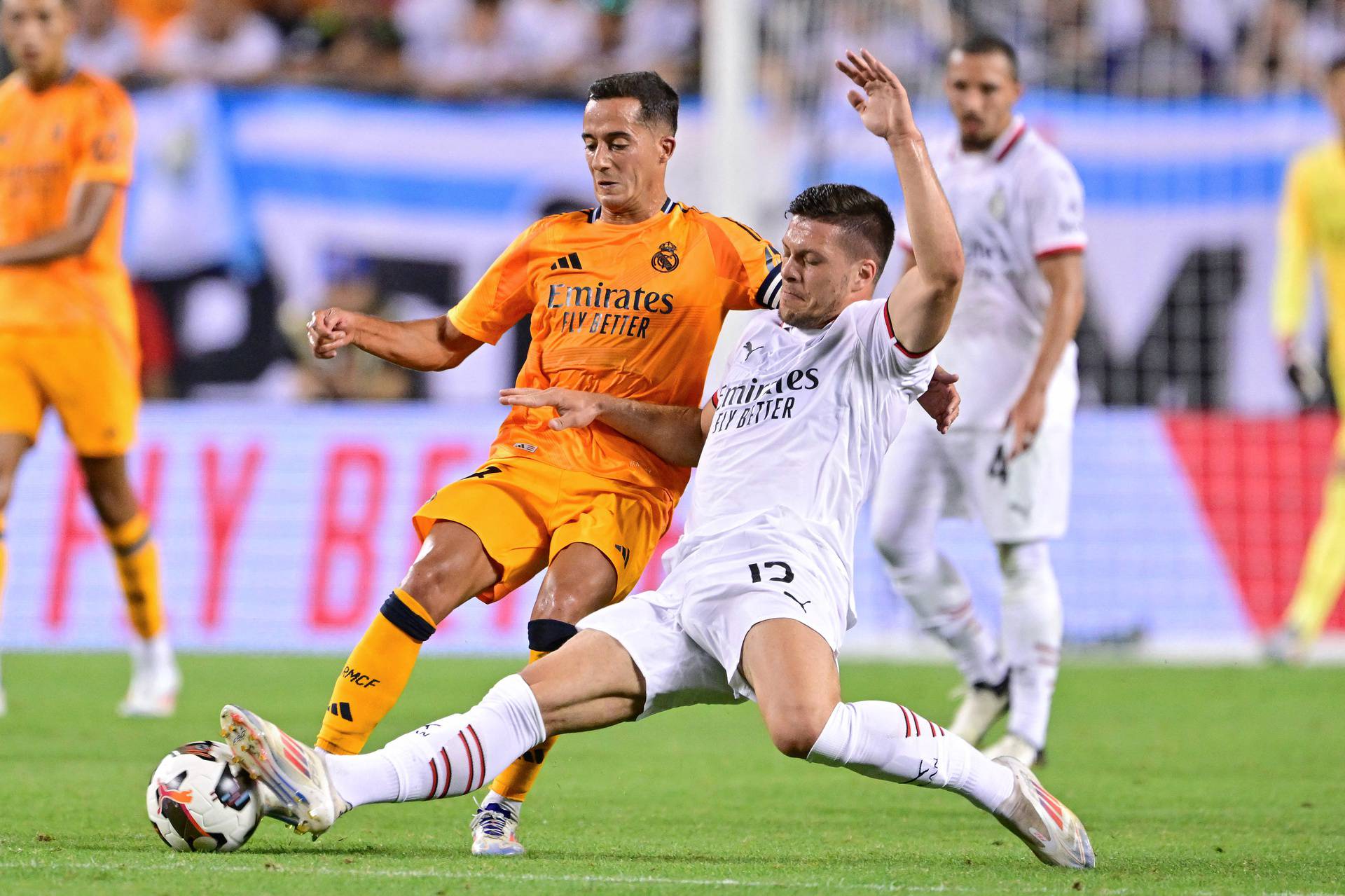 Soccer: International Friendly Soccer-Champions Tour-Real Madrid at AC Milan