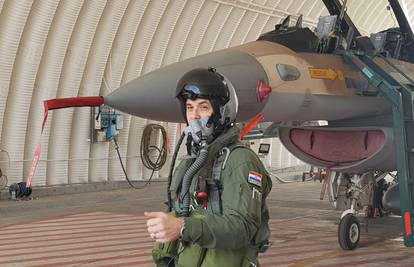 Hrvatski pilot isprobao je F-16 avione koje kupujemo u Izraelu