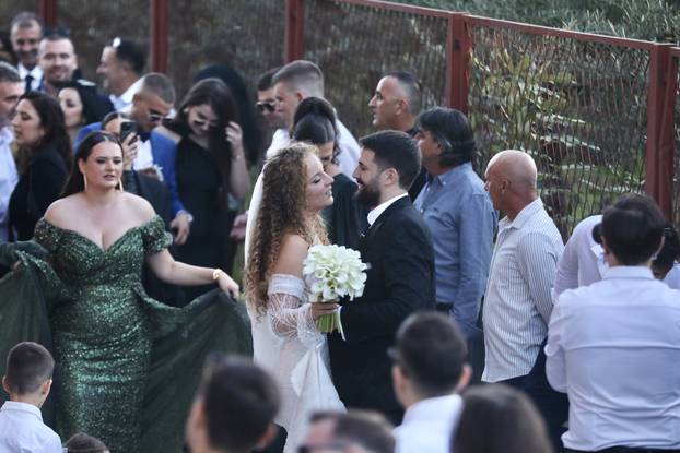 Split: Vjenčanje sina Nevenke Bečić