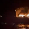 Požar na trajektu kod Grčke: Jedan od 12 nestalih putnika je pronađen živ kod broda