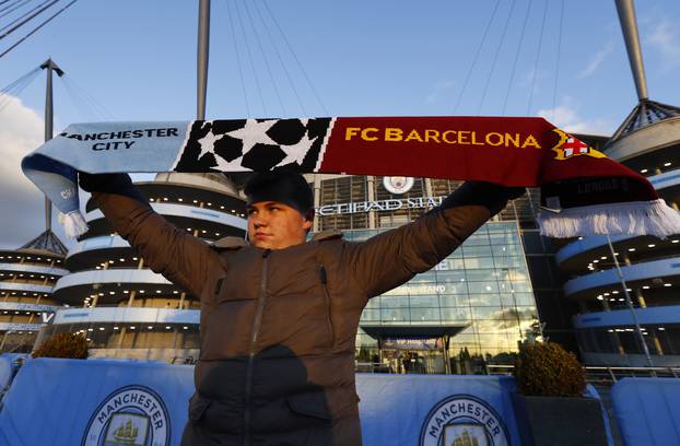 Manchester City v FC Barcelona - UEFA Champions League Group Stage - Group C