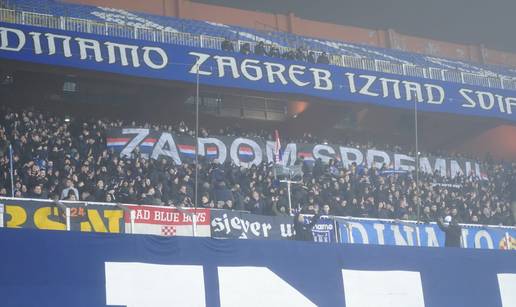 Dinamo je doznao kaznu zbog sramotnog transparenta 'ZDS'