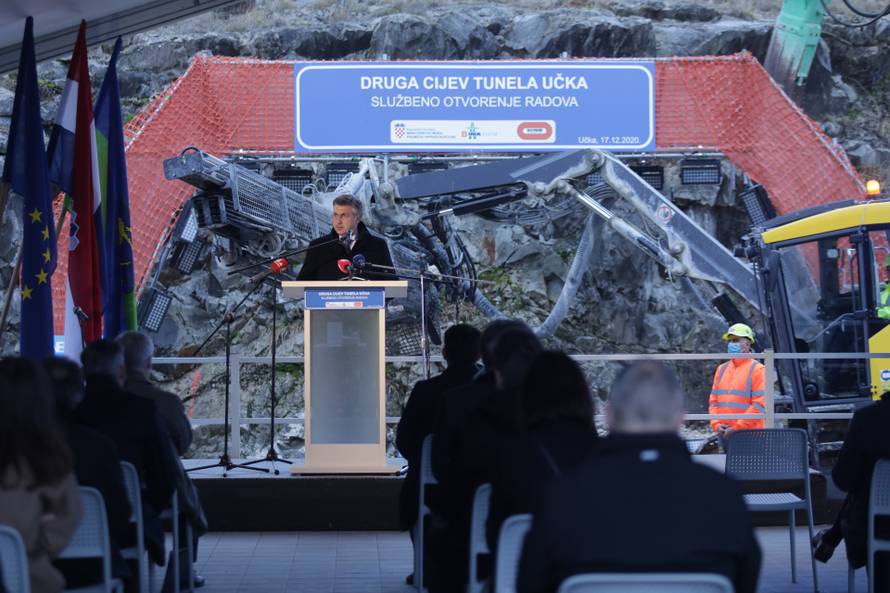 Projekt od 1,5 milijardi kuna: Počeli kopati drugu cijev Učke, kroz tunel za tri i pol godine