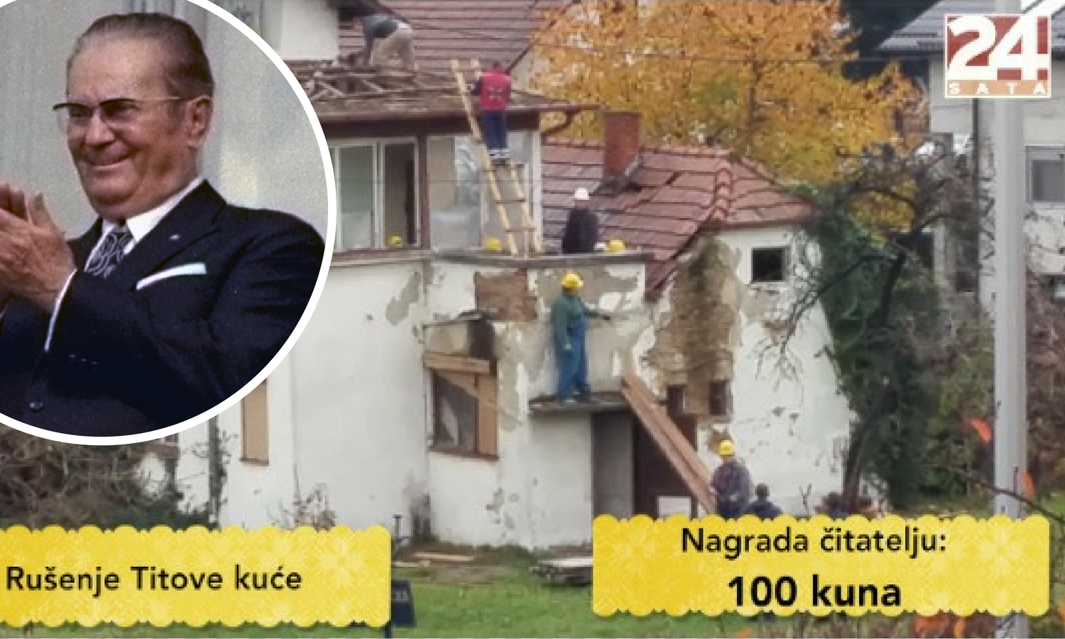Ruše Titovu kuću u Gajnicama: 'Želimo bar spomen-obilježje'