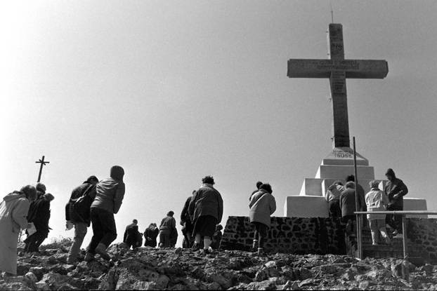 Podbrdo, mjesto ukazanja Gospe u Međugorju, 27.1.1991.