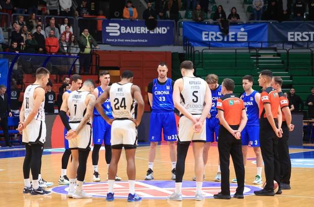 Zagreb: Susret Cibone i Partizana u 18. kolu ABA lige