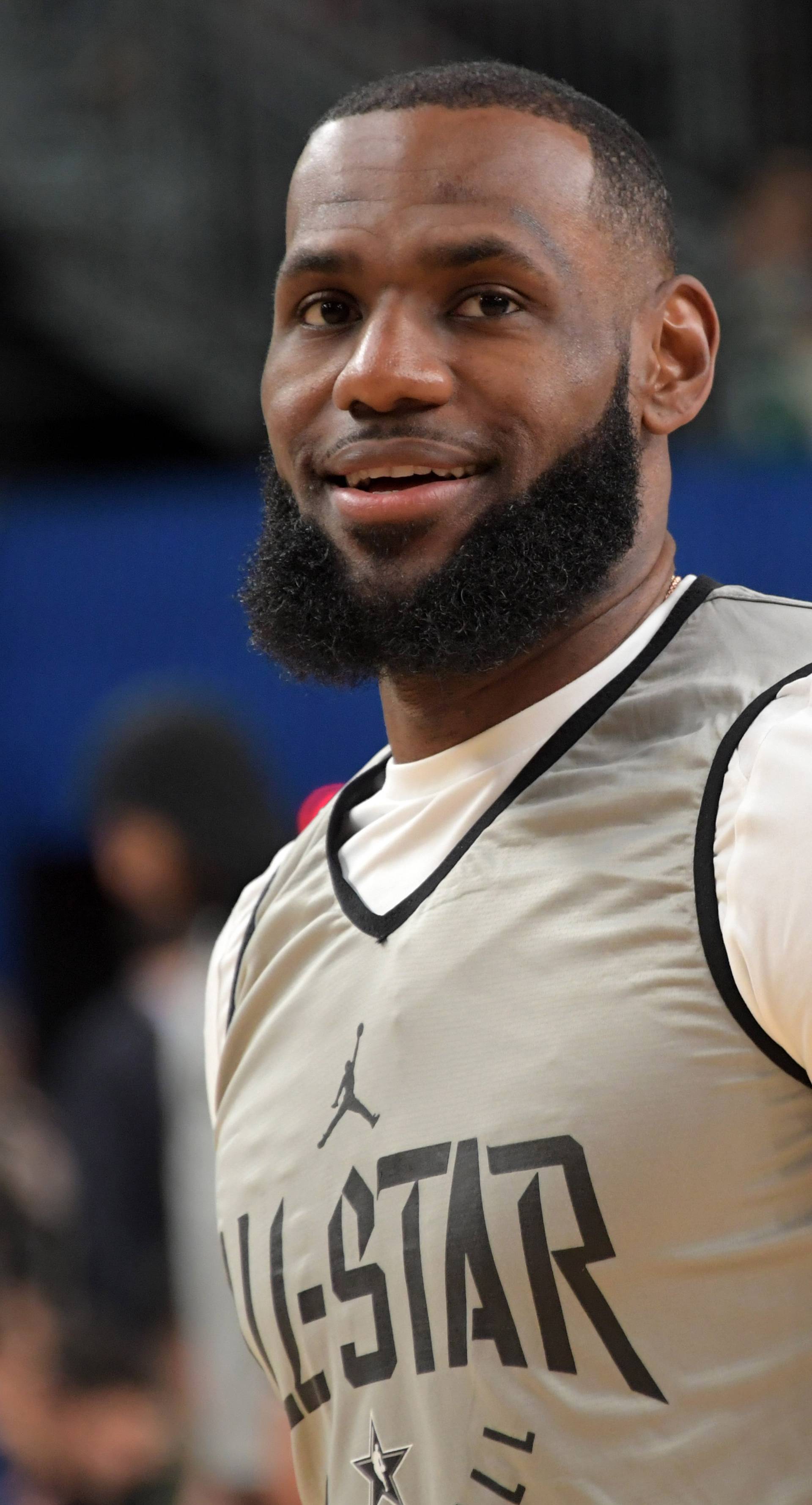 NBA: All Star Game-Team LeBron Practice