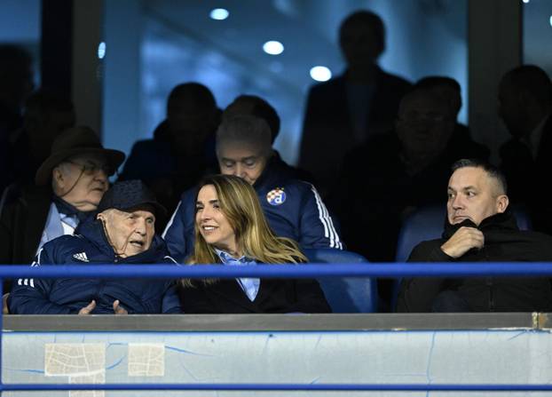 Zagreb: Uzvanici u svečanoj loži maksimirskog stadiona