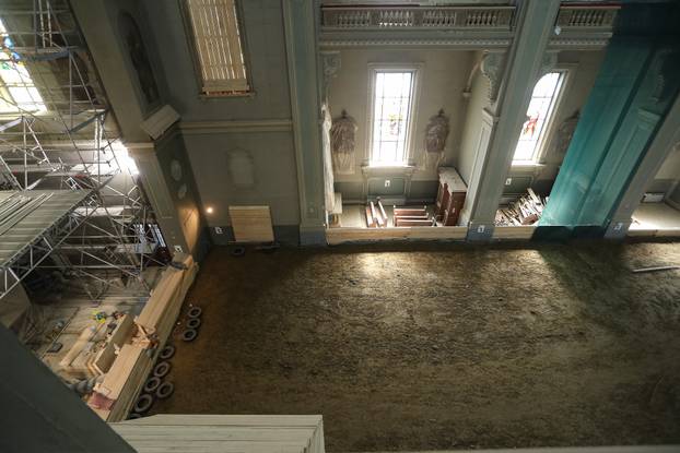 Zagreb: Obnova Bazilike Srca Isusova u Palmotićevoj ulici