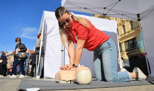 FOTO Svjetski je dan zdravlja: Zagreb i Split organizirali besplatne preglede za gra&dstrok;ane