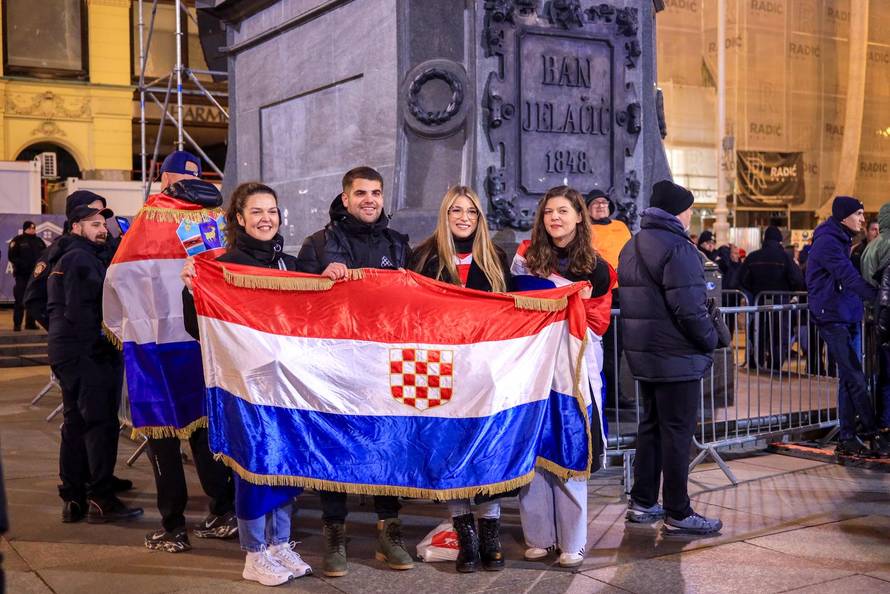 Zagreb: Svečani doček rukometnih reprezentativaca nakon osvojene bronce na Europskom prvenstvu
