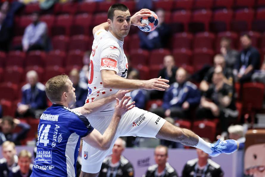 Susret Islanda i Hrvatske u drugom krugu EHF Europskog prvenstva