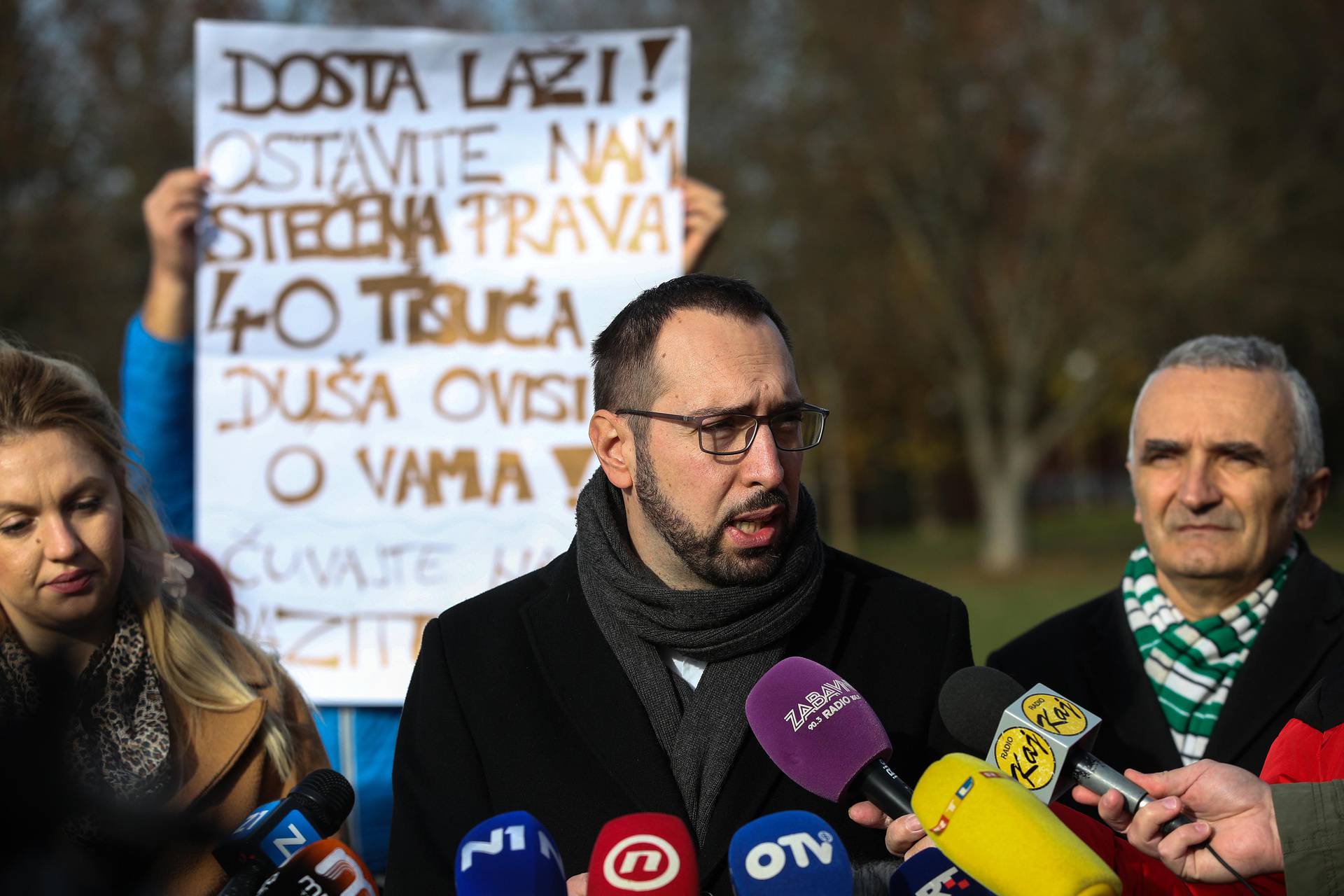 Zagreb: Gradonačelnik Tomašević pridružio se akciji "Zasadi drvo, ne budi panj" 