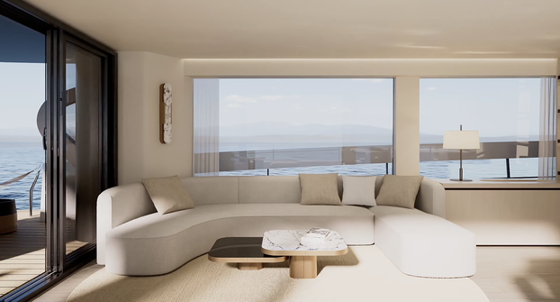 Georgina u tangicama na palači na vodi. Luksuz po mjeri CR7