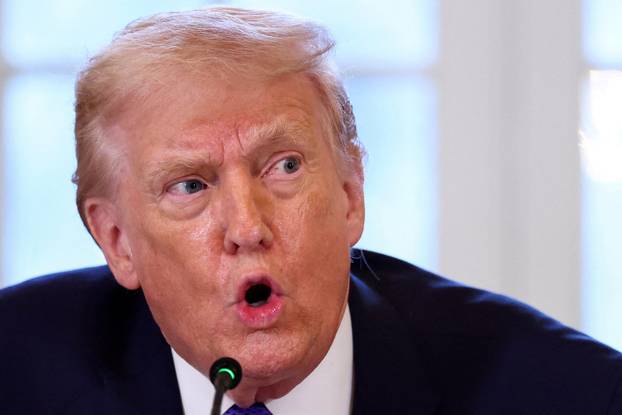 U.S. President Donald Trump at the White House in Washington, D.C.