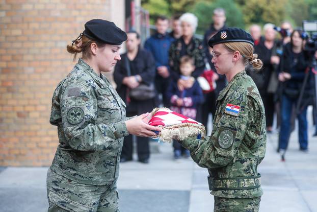 Zagreb: Posljednji ispra?aj hrvatskog branitelja Pavla Slobodana Mudrog