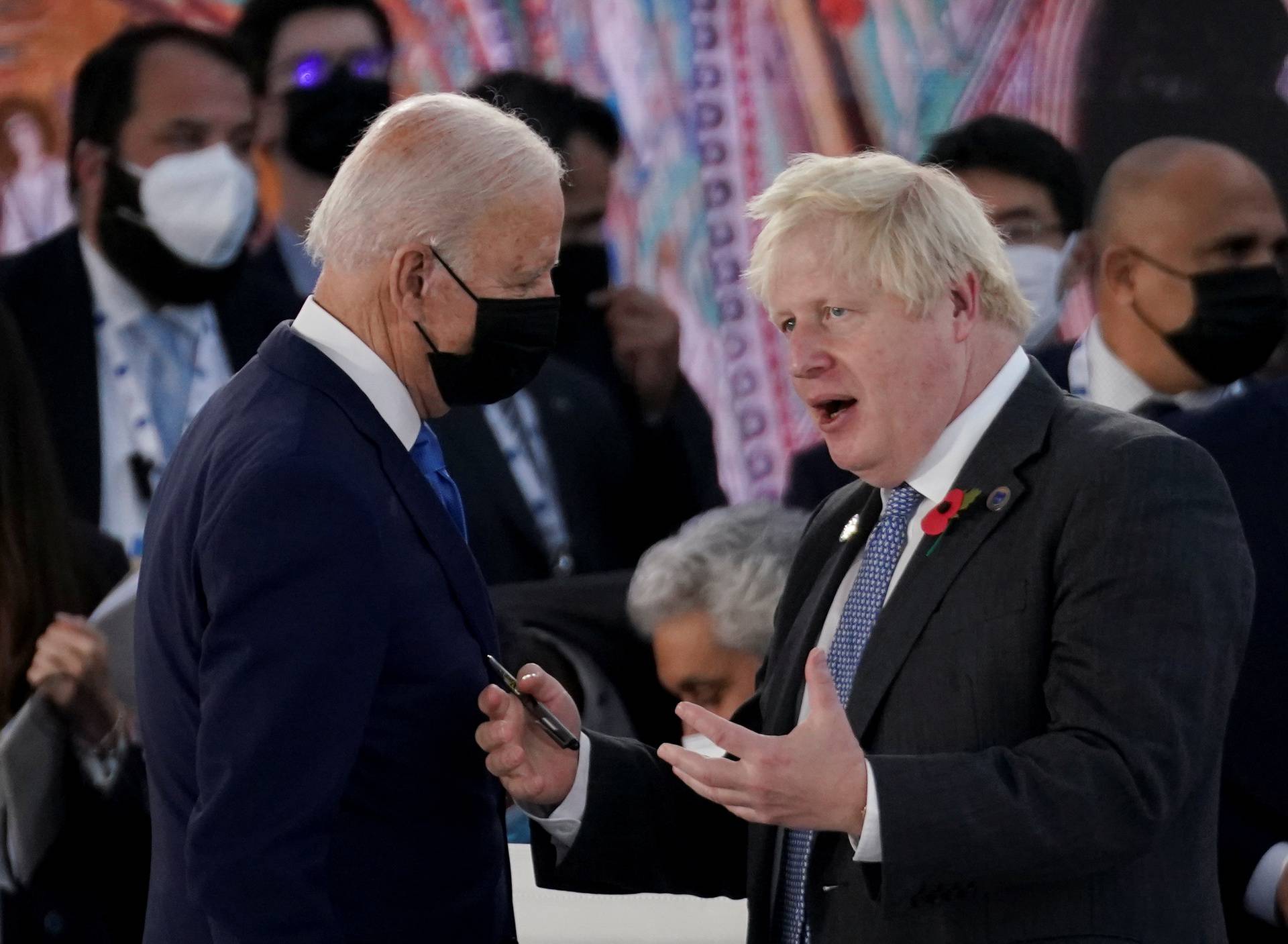 U.S. President Joe Biden attends the G20 summit in Rome