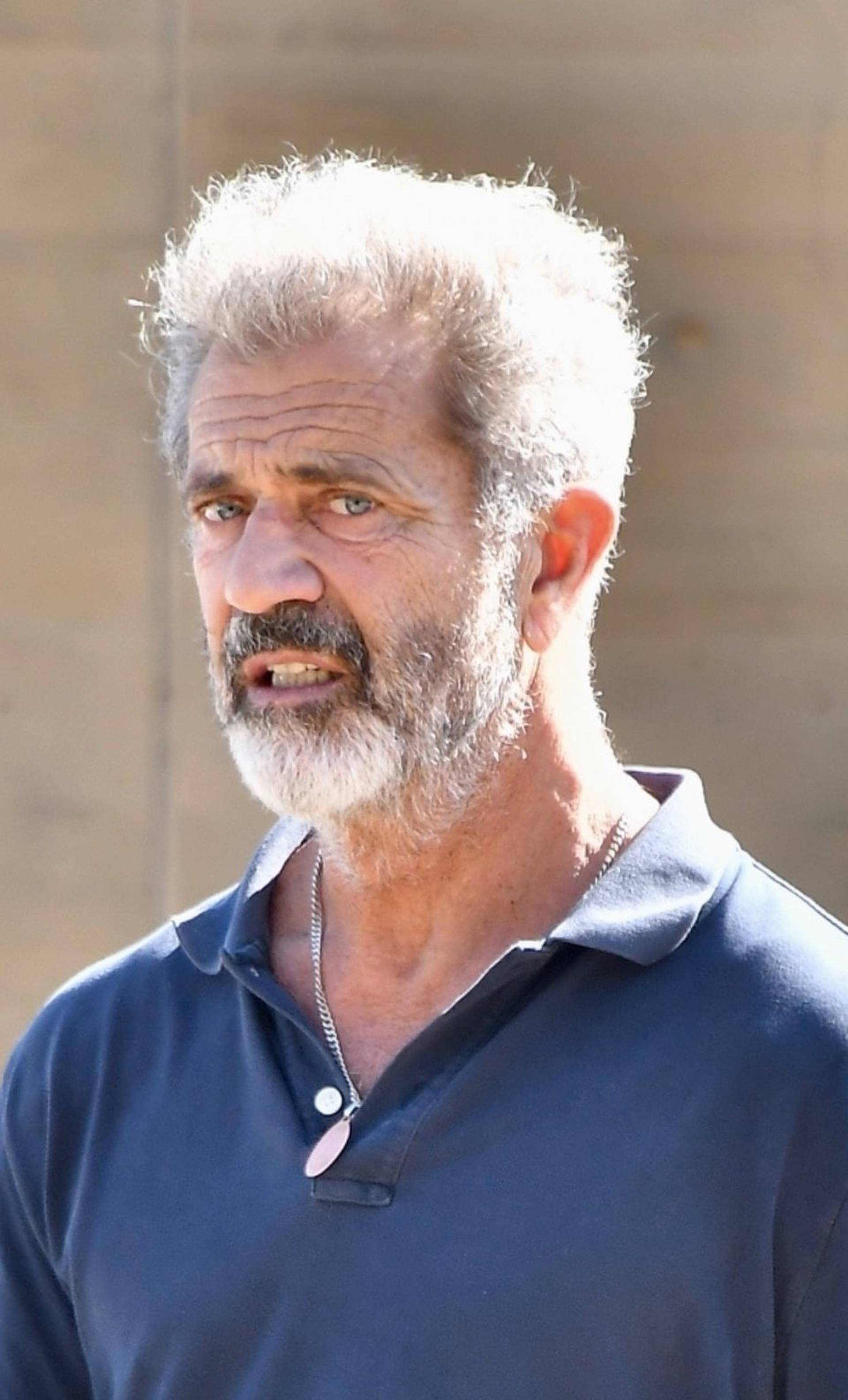 *EXCLUSIVE* Mel Gibson enjoys his afternoon at Nobu Malibu