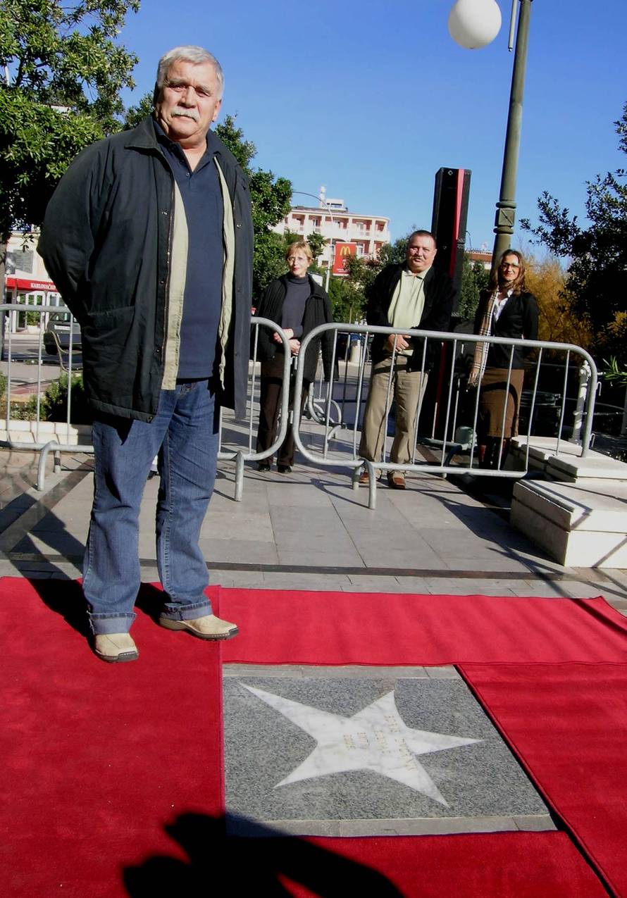 ARHIVA - Split: 24.3.2008. umro Boris Dvornik, legenda hrvatskog glumišta