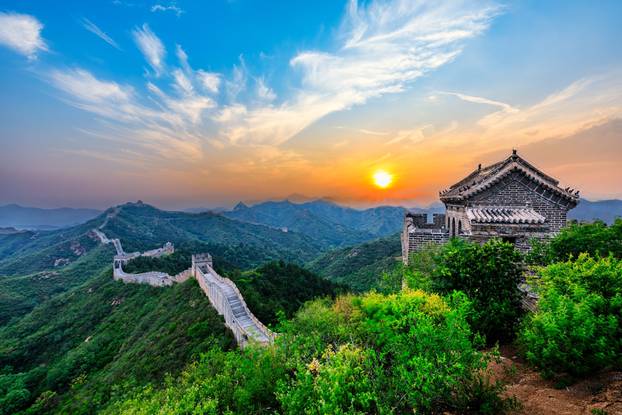 The,Great,Wall,Of,China.,Famous,Travel,Destinations,In,China.