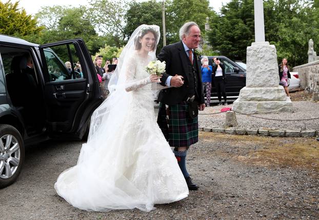 Kit Harington and Rose Leslie wedding